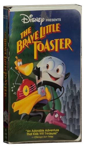 The Brave Little Toaster VHS, Buena Vista Home Video