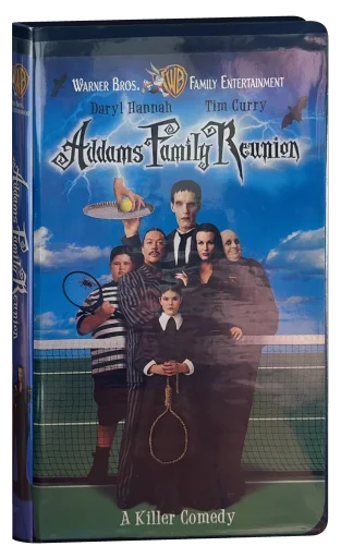 Addams Family Reunion VHS, Warner Bros. Family Entertainment