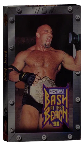 WCW Bash at the Beach 1998 VHS, Warner Home Video
