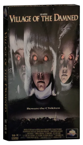 Village of the Damned VHS, MCA Universal Home Video