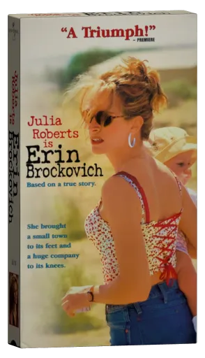 Erin Brockovich VHS, Universal Studios Home Video