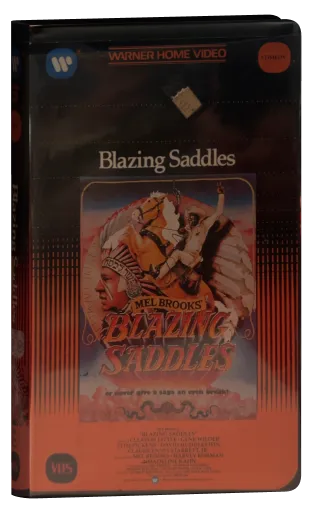 Blazing Saddles VHS, Warner Home Video