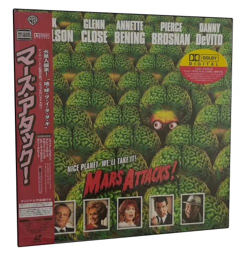 Mars Attacks! Laserdisc, Warner Bros. Pictures