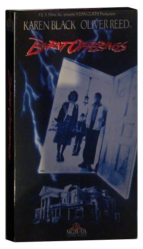 Burnt Offerings VHS cover