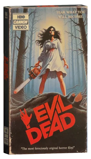 Evil Dead VHS, HBO Cannon Video