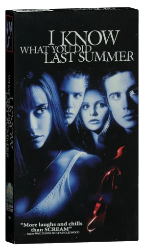 I Know What You Did Last Summer VHS, Columbia TriStar Home Video