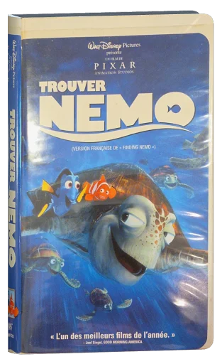 Trouver Nemo VHS cover