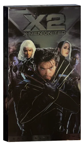 X2: X-Men United VHS, 20th Century Fox Home Entertainment