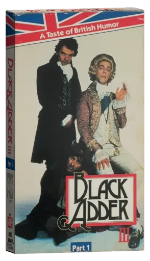 Blackadder VHS cover