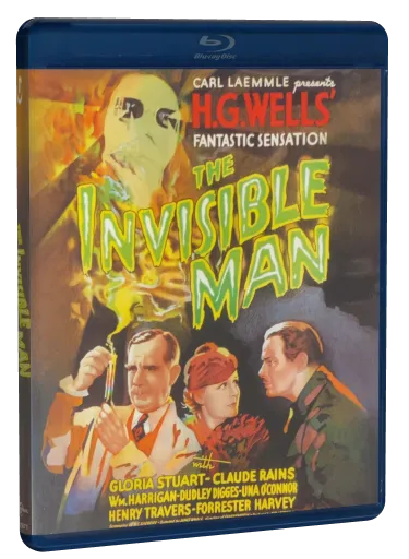 The Invisible Man Blu-ray, Universal Studios