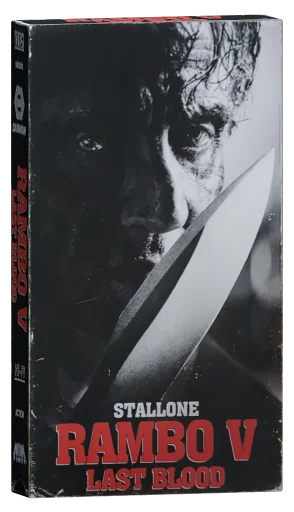 Rambo: Last Blood VHS, Nostalgia Video