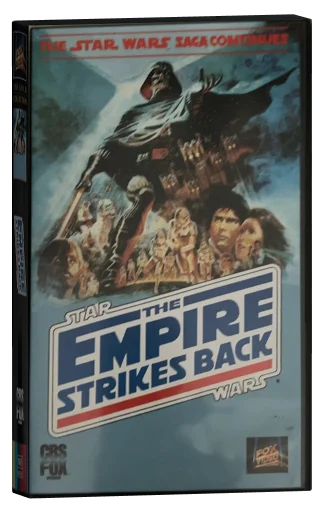 Star Wars: The Empire Strikes Back VHS, CBS/FOX Video