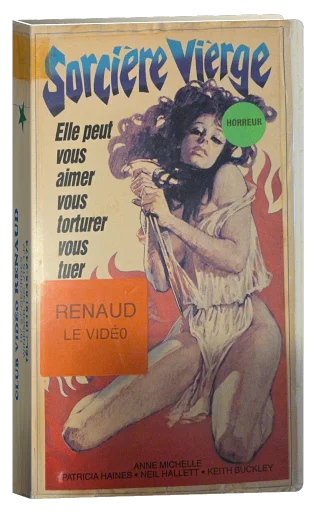 Sorciere Vierge VHS cover