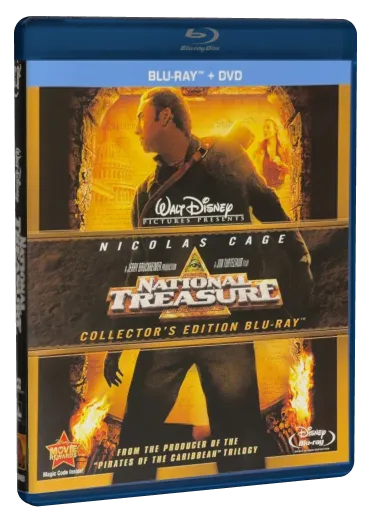 National Treasure Blu-ray, Walt Disney Pictures