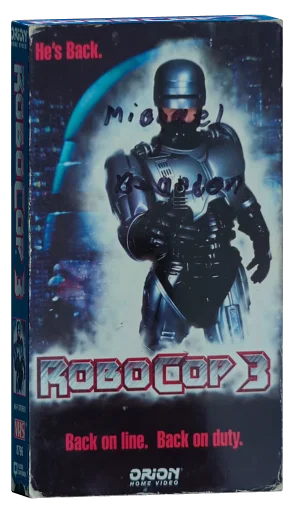 RoboCop 3 VHS, Orion Home Video