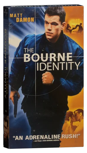 The Bourne Identity VHS, Universal