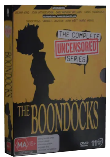 The Boondocks: The complete uncensored series DVD cover