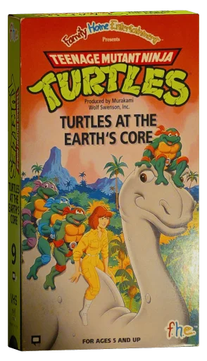 Teenage Mutant Ninja Turtles VHS, Family Home Entertainment