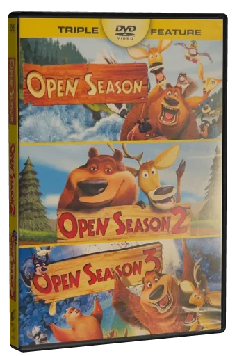 Open Season Triple Feature DVD cover