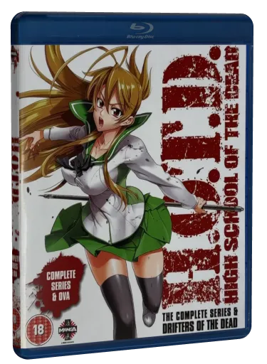 High School of the Dead Blu-ray cover
