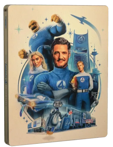 The Fantastic 4: First Steps 4K-UHD cover