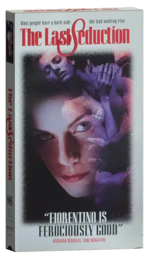 The Last Seduction VHS cover