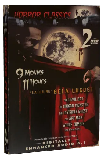 Horror Classics DVD cover
