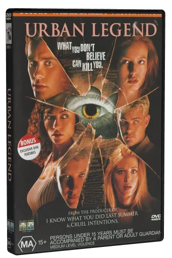 Urban Legend DVD, Columbia TriStar Home Video