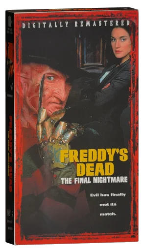 Freddy's Dead: The Final Nightmare VHS, New Line Home Video
