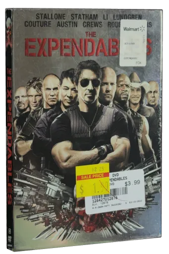 The Expendables DVD, Lionsgate