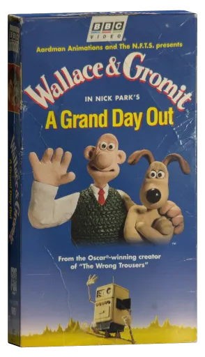 Wallace & Gromit in A Grand Day Out VHS cover