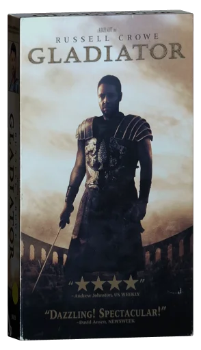 Gladiator VHS, DreamWorks Home Entertainment