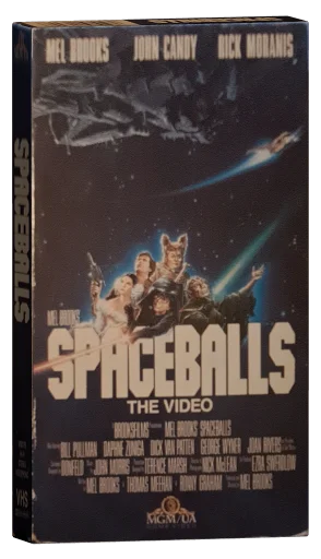 Spaceballs VHS, MGM/UA Home Video