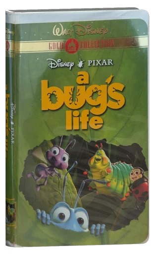 A Bug's Life VHS, Walt Disney Home Video