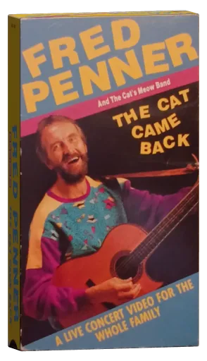 Fred Penner: The Cat Came Back VHS cover