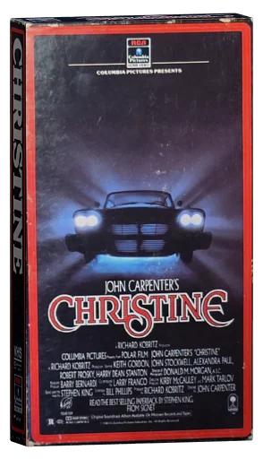 Christine VHS, RCA/Columbia Pictures Home Video