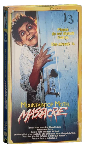 Mountaintop Motel Massacre VHS, Starmaker Entertainment