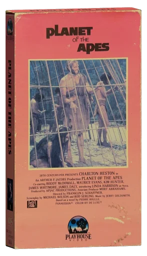 Planet of the Apes VHS, Playhouse Video