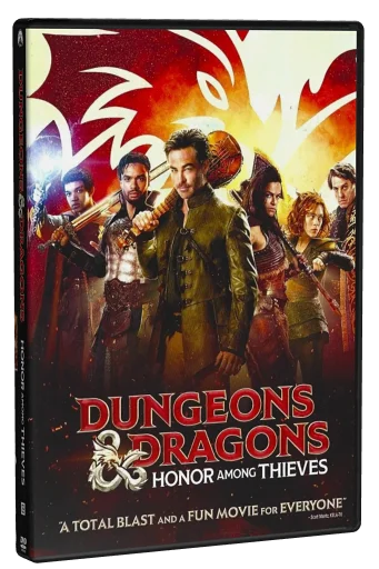 Dungeons & Dragons: Honor Among Thieves DVD, Paramount
