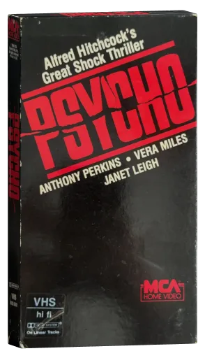 Psycho VHS, MCA Home Video