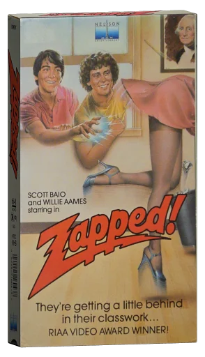 Zapped! VHS, Nelson Entertainment