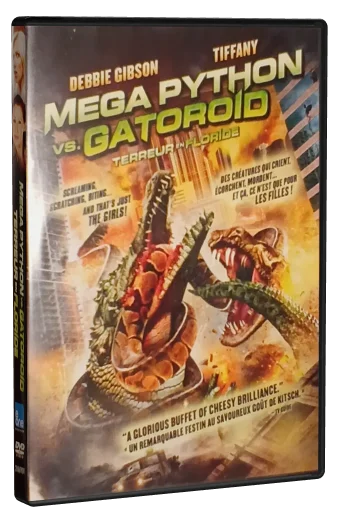 Mega Python vs. Gatoroid DVD cover