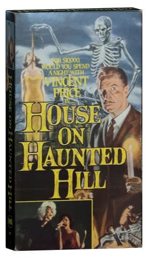 House on Haunted Hill VHS, GoodTimes Home Video