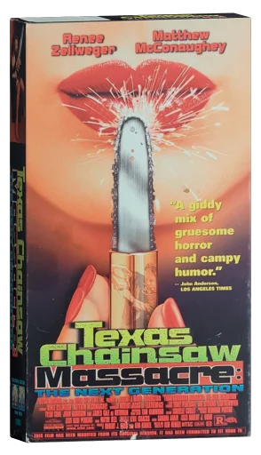The Return of the Texas Chainsaw Massacre VHS, Columbia TriStar Home Video