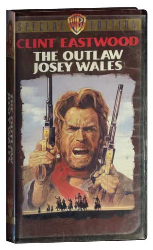 The Outlaw Josey Wales VHS, Warner Home Video