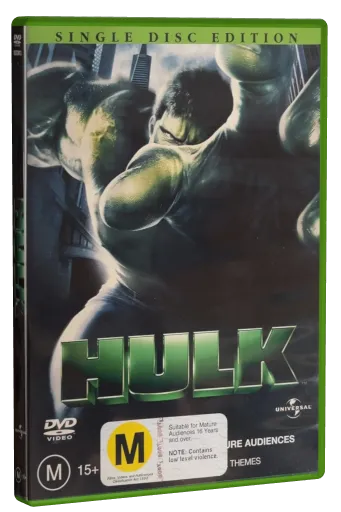 Hulk DVD, Universal Studios Home Video