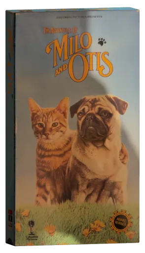The Adventures of Milo and Otis VHS cover