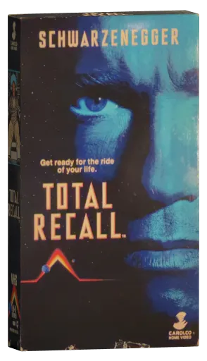Total Recall VHS, LIVE Home Video