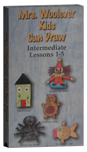 Mrs. Woolever Kids Can Draw VHS, StudioMagic Productions