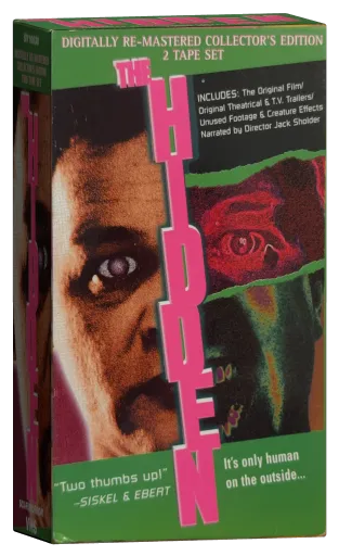 The Hidden VHS cover